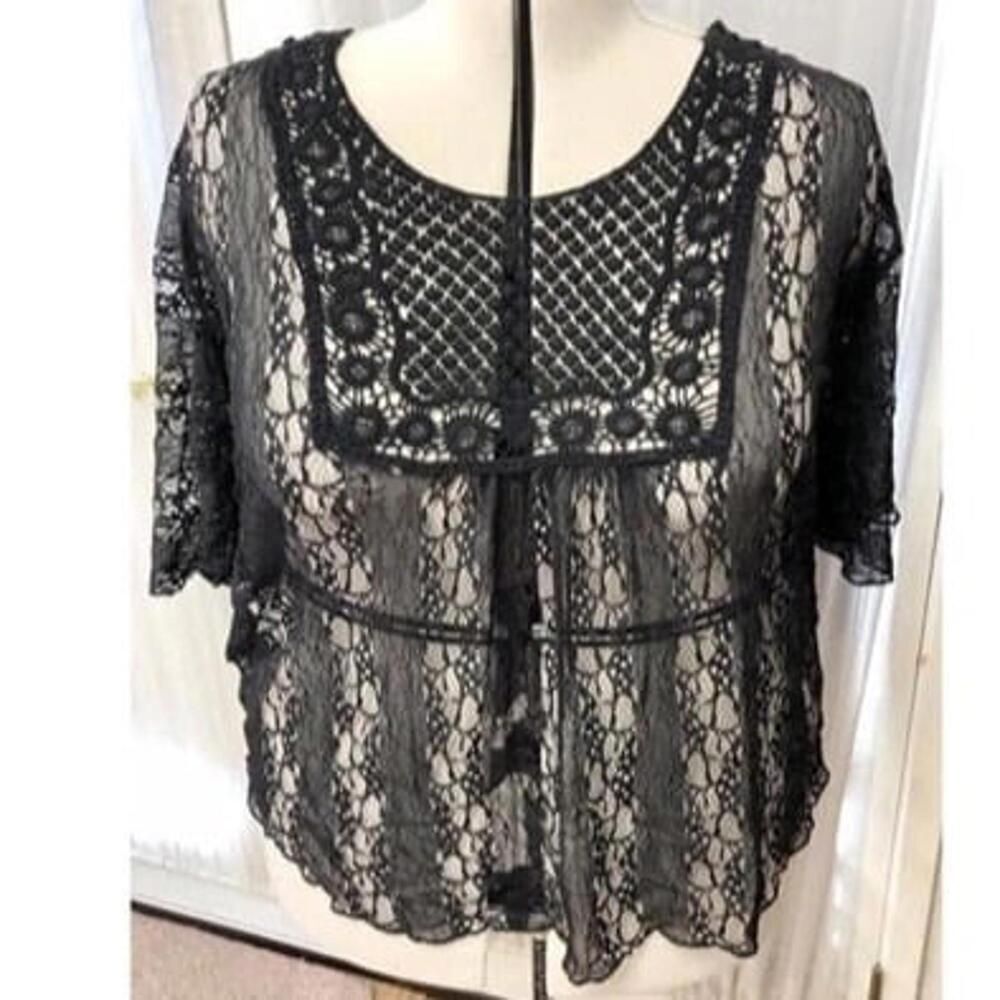 Julie's closet. Size 2x sheer tunic top